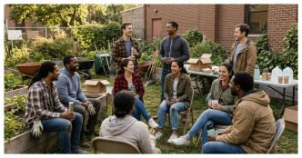 Making friends after University through a shared community activity