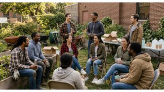 Making friends after University through a shared community activity