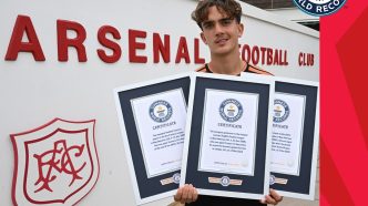 Max Dowman, 16, Becomes Guinness Record Holder Three Times Over at Arsenal