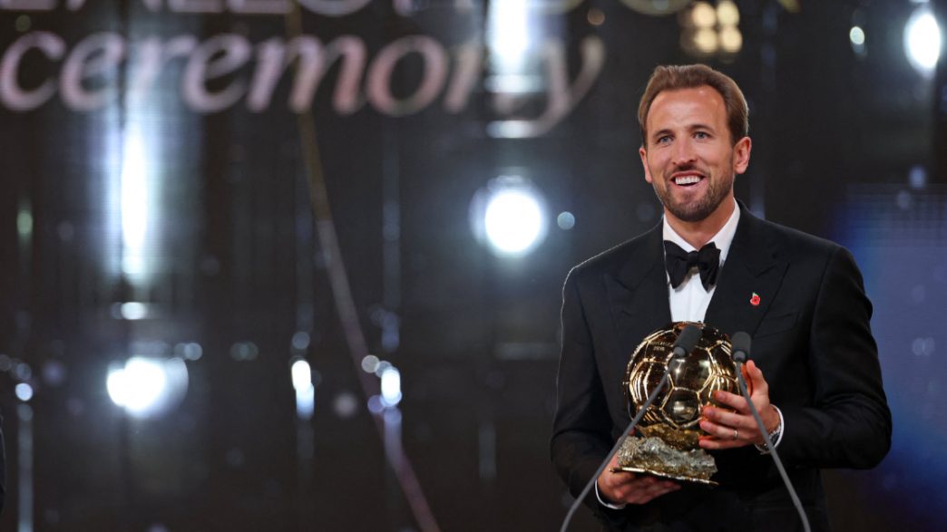 Harry Kane wins Ballon d'Or