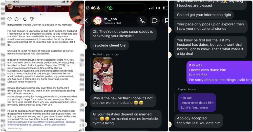 Wife accuses actress Irewole Olaniyan of dating her husband