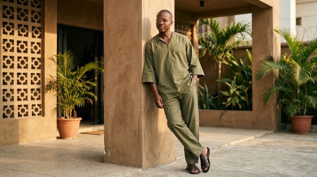 Lagos-ready fashion outfit styled for Lagos heat, traffic and long days