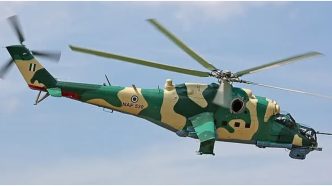 Helicopter crashes in Ondo