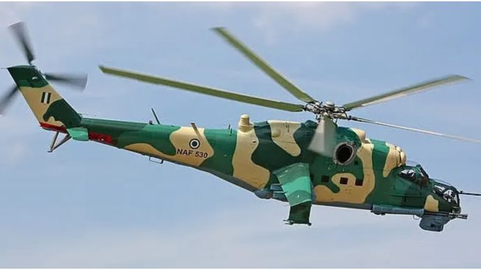 Helicopter crashes in Ondo