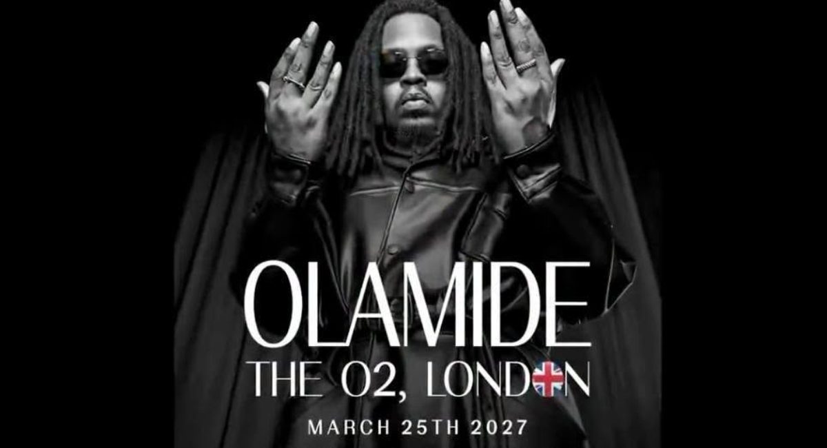 Olamide Returns to London for Major O2 Arena Concert in 2027