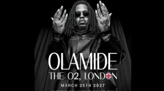 Olamide Returns to London for Major O2 Arena Concert in 2027