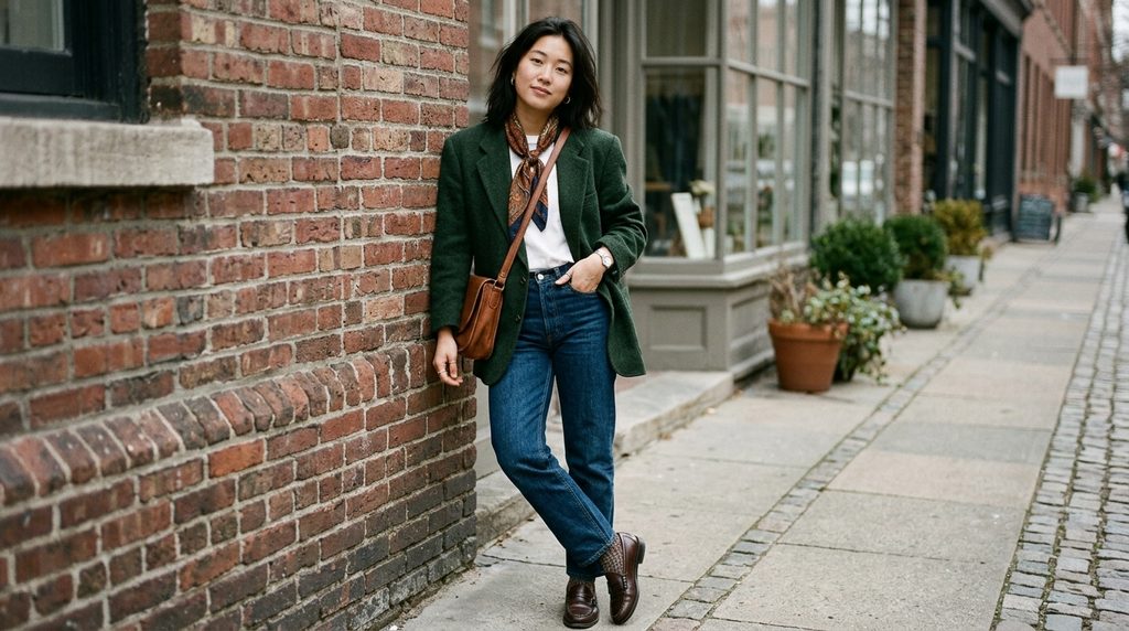 stylish and sustainable fashion choice.