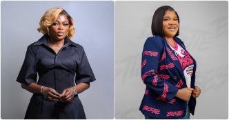 Toyin Abraham under fire over post after Funke Akindele's Facebook collaboration